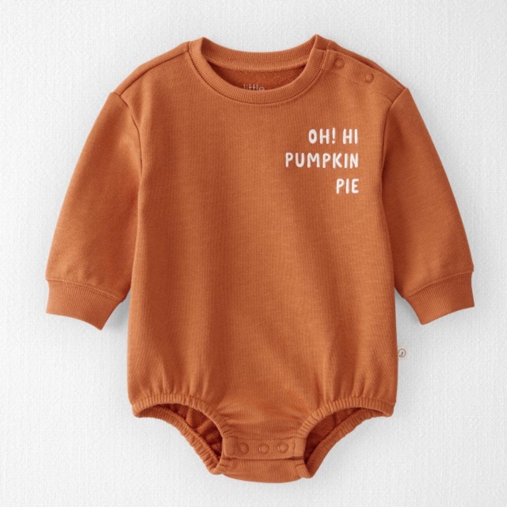 NWT CARTERS LITTLE PLANET Baby Organic Cotton Bubble Bodysuit